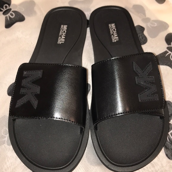 Michael Kors Shoes - NWOT Michael Kors Slides slip ons